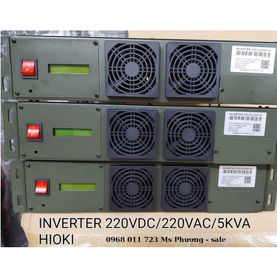 Bộ đổi nguồn 220VDC/220VAC/5KVA